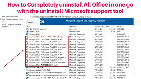 uninstall office automatically